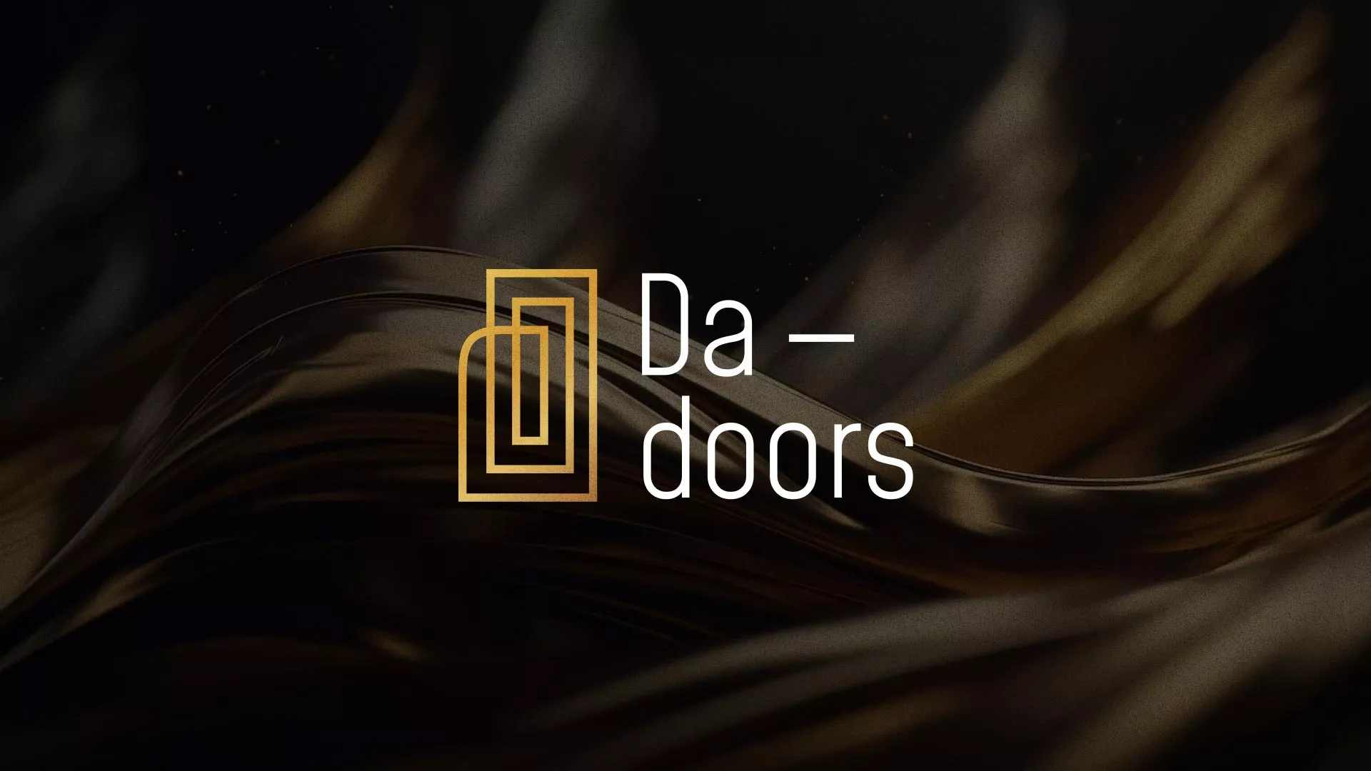 Разработка логотипа для компании «DA-DOORS» в Осе